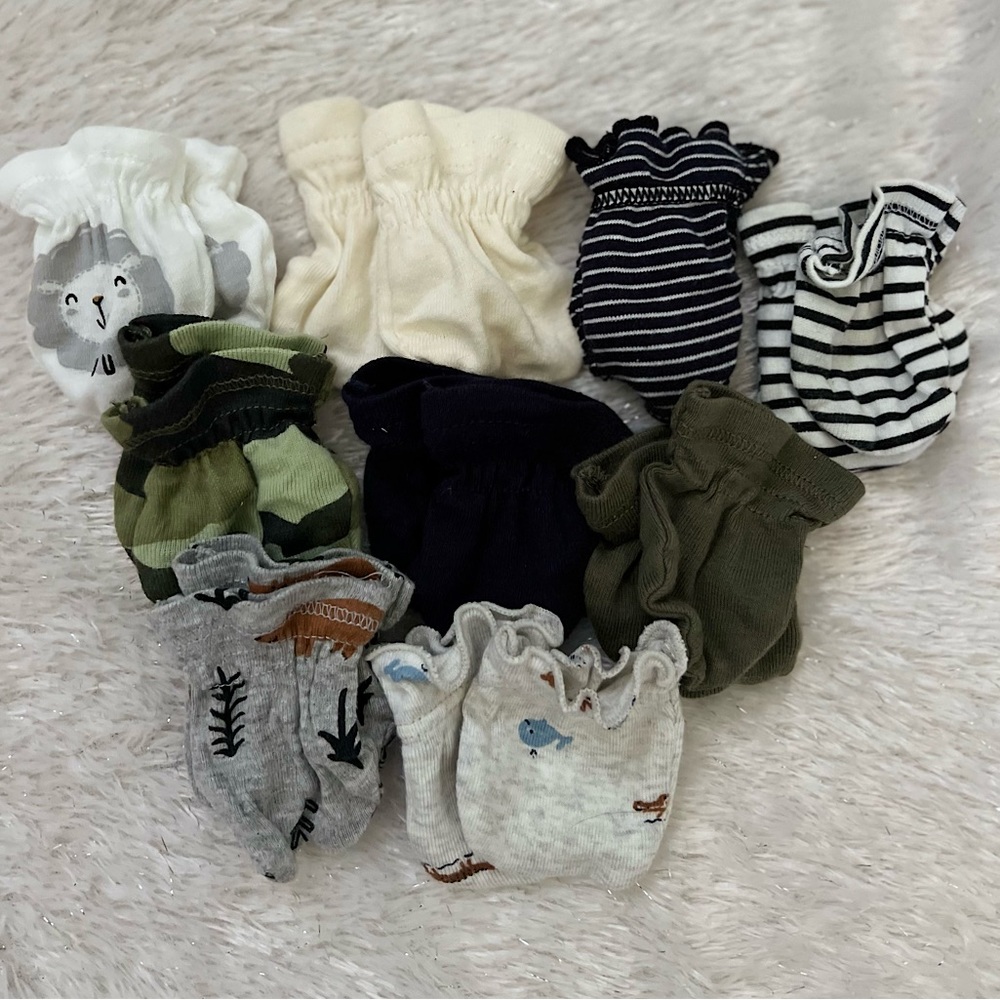 Newborn mitten variety bundle